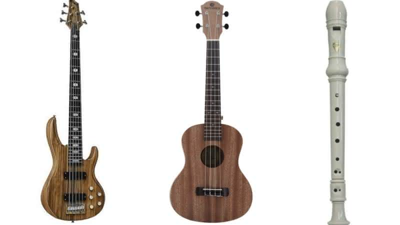 De pandeiro a ukelele: 5 instrumentos para quem deseja aprimorar suas habilidades musicais - Reprodução/Amazon