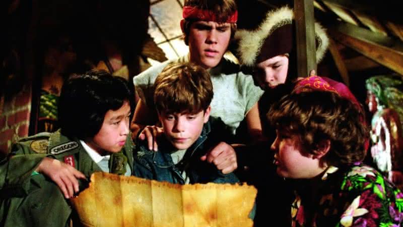 Cena do filme Os Goonies, de 1985 - Warner Bros.