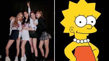 Em recente episódios de "Os Simpsons" Lisa se revelou fã do grupo de K-Pop BLACKPINK - Crédito: YG Entertainment/ Star+