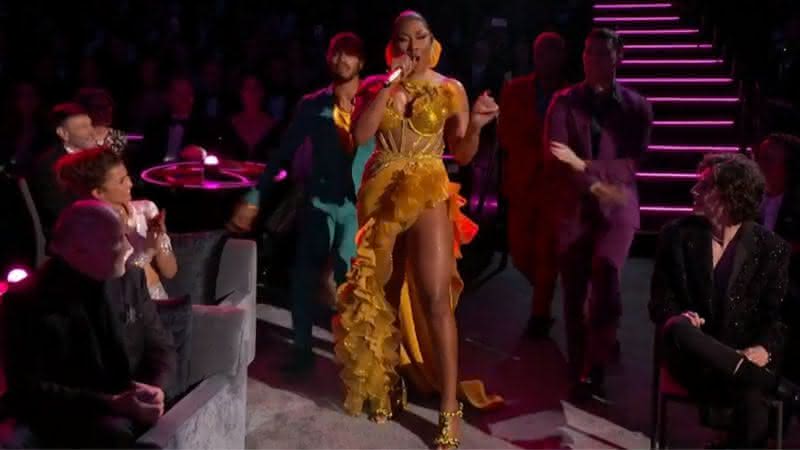 Oscar 2022: "We Don't Talk About Bruno" é performada ao vivo pela primeira vez com Megan Thee Stallion; assista - Reprodução/Globoplay