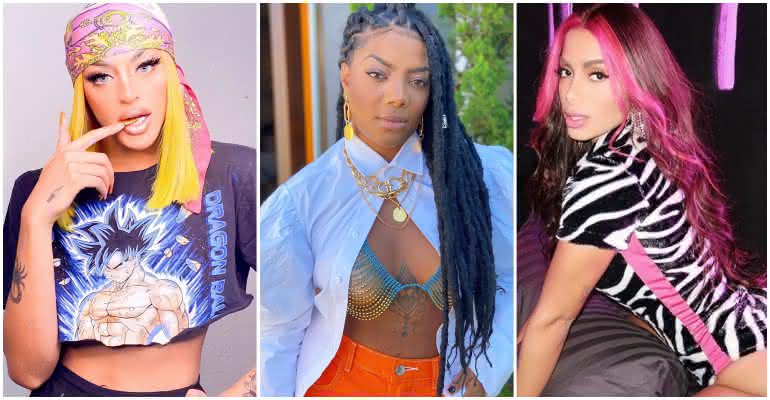 Pabllo Vittar, Ludmilla e Anitta disputam o prêmio de Melhor Artista Brasileiro no MTV EMA 2020 - Reprodução/Instagram