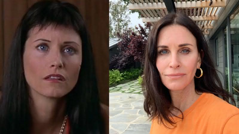 Courteney Cox interpretou a personagem Gale Weathers em três filmes da franquia Pânico - Reprodução/Instagram