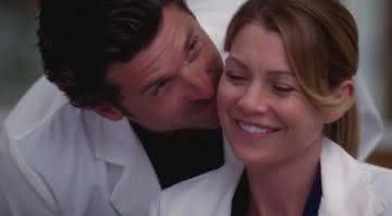 Ellen Pompeo e Patrick Dempsey formaram um casal em "Grey's Anatomy" - Reprodução/ABC