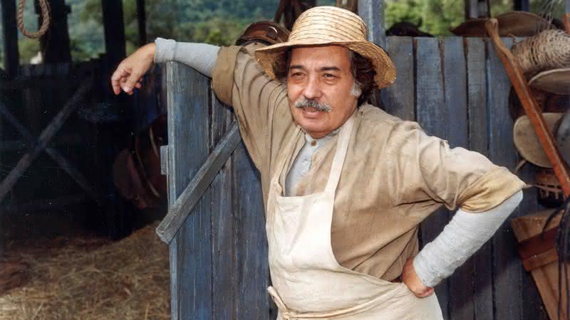 Pedro Paulo Rangel na novela "O Cravo e a Rosa"; ator morreu aos 74 anos nesta quarta-feira (21) - Divulgação/Globo