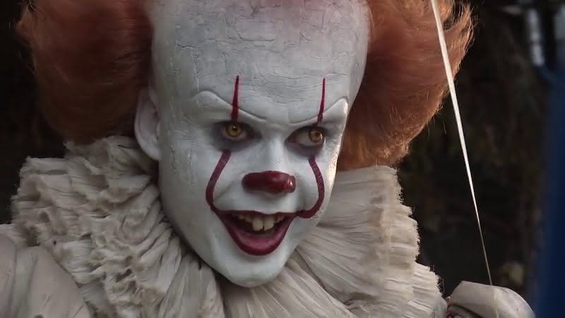 Caracterização do ator como Pennywise em "It: A Coisa" - Divulgação/Warner Bros Pictures