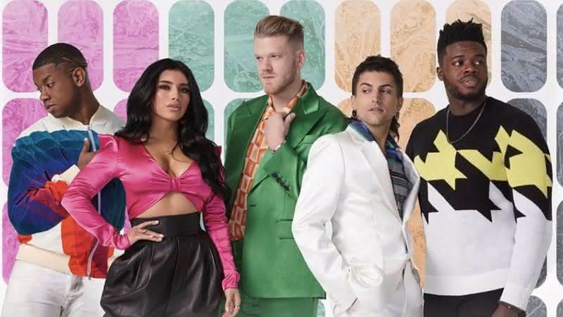 Formação atual do grupo Pentatonix - Reprodução/Instagram