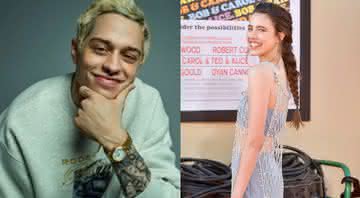 Pete Davidson e Margaret Qualley - Reprodução/Instagram