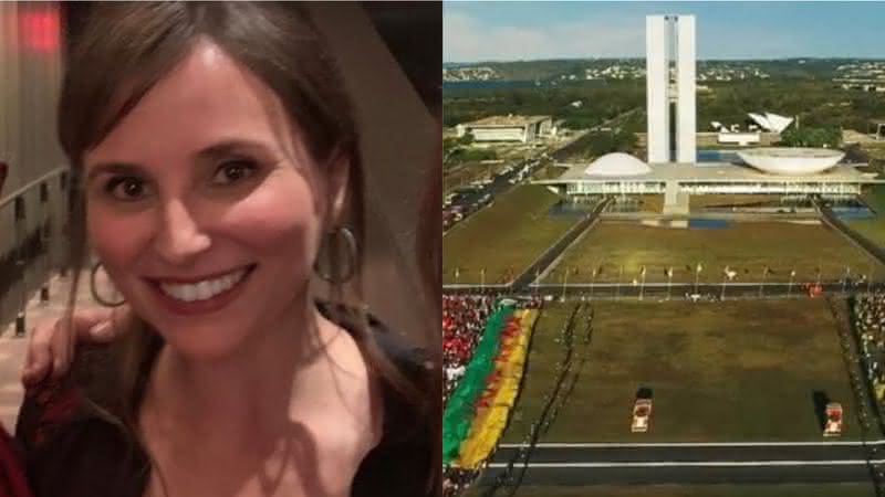 Petra Costa e cena de Democracia em Vertigem - Instagram/Netflix