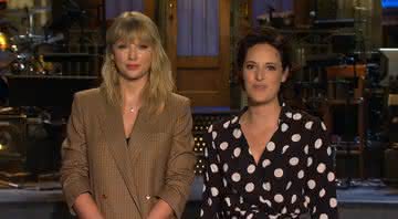 Phoebe Waller-Bridge e Taylor Swift - Reprodução/YouTube