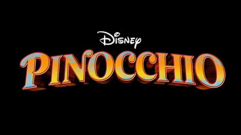 Logo oficial do live-action de "Pinóquio" - (Divulgação/Disney+)