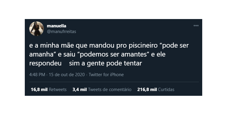 Após erro do corretor, mulher pede a funcionário para ser sua amante - Divulgação Twitter