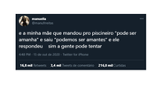 Após erro do corretor, mulher pede a funcionário para ser sua amante - Divulgação Twitter