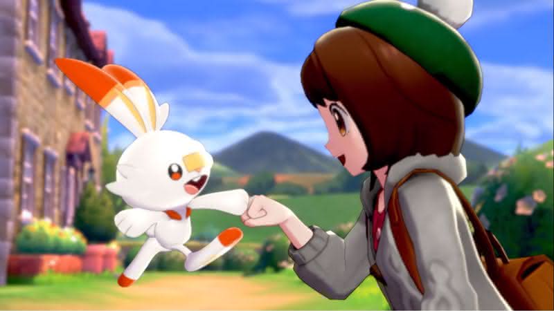 Treinadora e Pokémon em trailer oficial de Pokémon Sword & Shield - YouTube