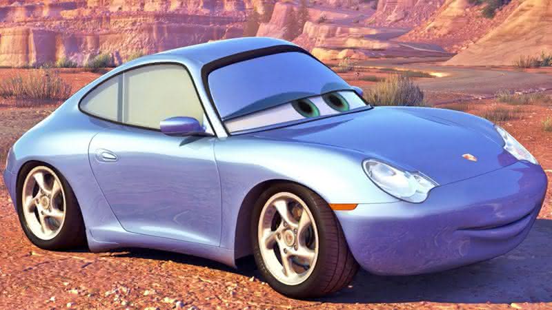 Porsche lança modelo inspirado em Sally Carrera, da franquia "Carros" - Divulgação/Disney/Pixar