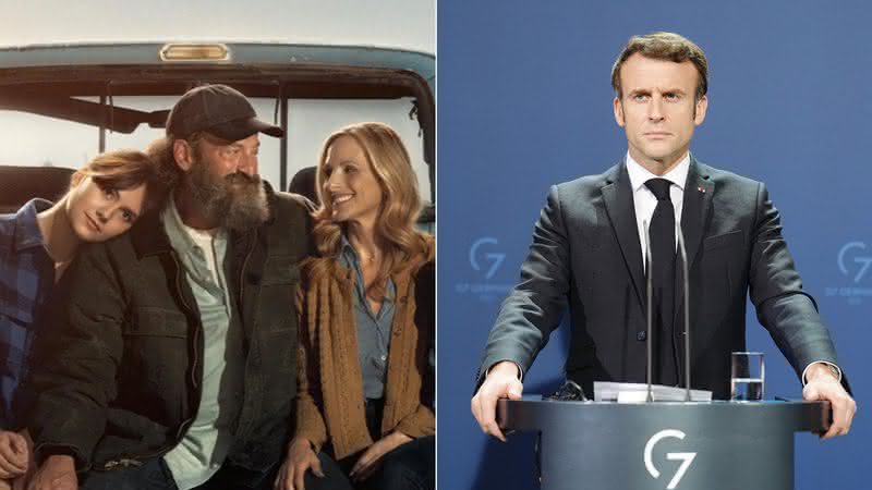 "No Ritmo do Coração": Presidente da França elogia adaptação após vitória no Oscar - Divulgação/Applet TV+/Getty Images: Photo by Kay Nietfeld - Pool