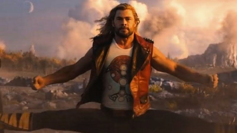 Chris Hemsworth como Thor em "Thor: Amor e Trovão" - Divulgação/Marvel Studios