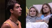 Felipe Prior, Marcela e Daniel no Big Brother Brasil 20 - Gshow