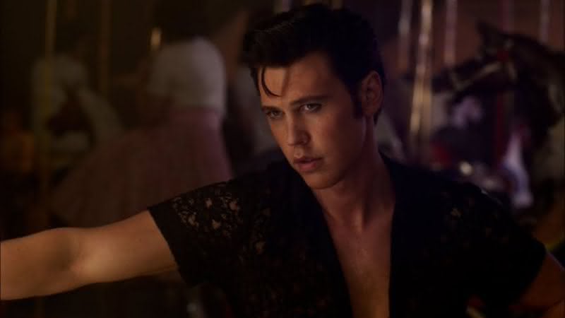 Austin Butler como Elvis na cinebiografia do Rei do Rock - Divulgação/Warner Bros.