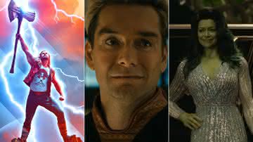 Próximos lançamentos da Marvel; último episódio de "The Boys"; e mais notícias do dia - Divulgação/Marvel Studios/Amazon Prime Video