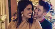 Priyanka Chopra e Nick Jonas em foto publicada no perfil do cantor - Instagram