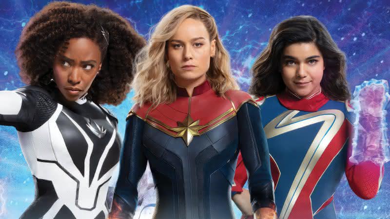 Capitã Marvel, Ms. Marvel e Monica Rambeau se reunirão em "As Marvels", segundo filme da heroína vivida por Brie Larson - Reprodução/Marvel Studios