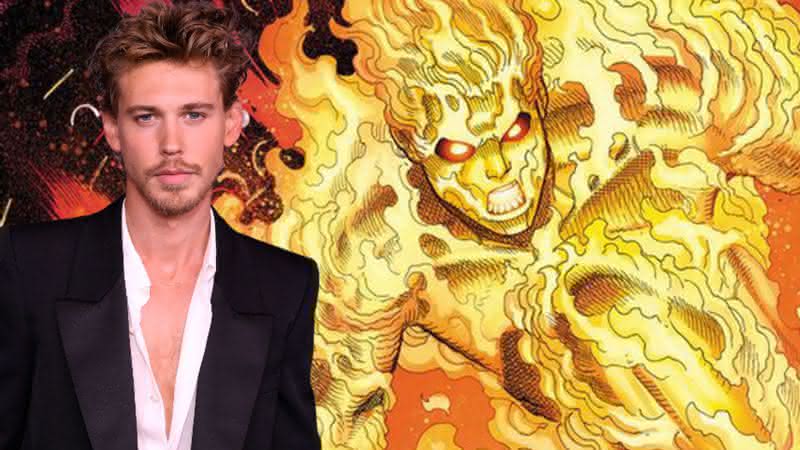 Austin Butler parece estar de olho em papel do próximo filme do "Quarteto Fantástico" - Reprodução: Marvel Studios/ Getty Images/ Jon Kopaloff