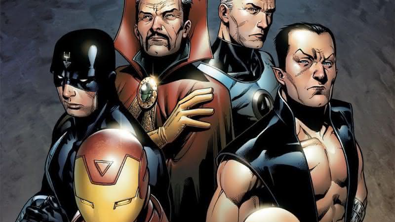 Formação original dos Illuminati nos quadrinhos - Divulgação/Marvel Comics