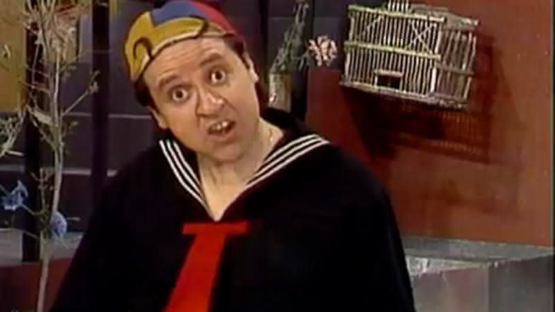 Carlos Villagrán interpreta Quico em "Chaves" - Reprodução/SBT