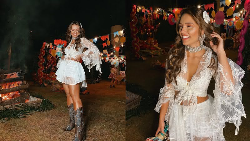 Rafa Kalimann em sua festa junina - Instagram