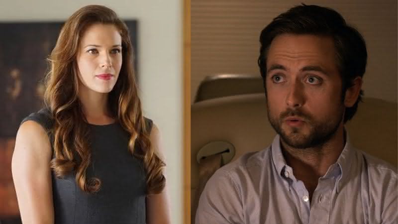 Amanda Righetti e Justin Chatwin estrelarão filme sobre ex-presidente dos Estados Unidos - Reprodução/CBS e Showtime