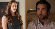 Amanda Righetti e Justin Chatwin estrelarão filme sobre ex-presidente dos Estados Unidos - Reprodução/CBS e Showtime