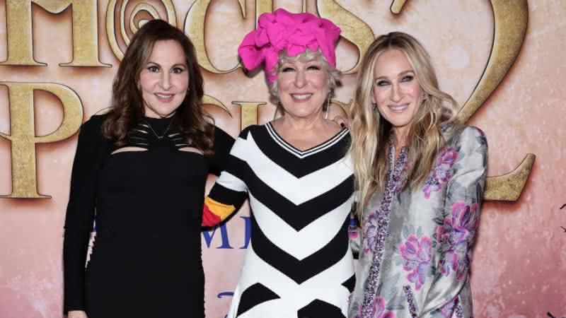 Kathy Najimy, Bette Midler e Sarah Jessica Parker - Divulgação/Getty Images: Jamie McCarthy