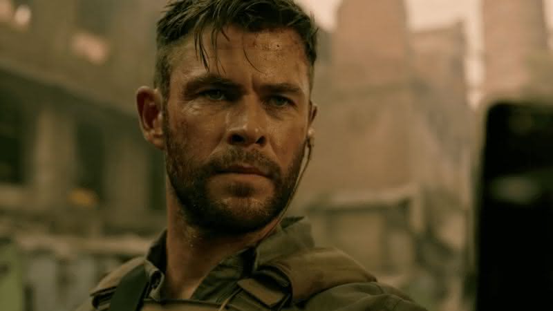 Chris Hemsworth compartilha primeiras fotos oficiais de "Resgate 2"; confira - Divulgação/Netflix