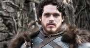 Richard Madden como Robb Stark em GoT - HBO