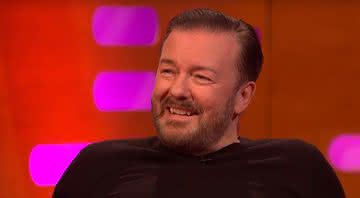 Ricky Gervais no programa de Graham Norton - Reprodução/YouTube