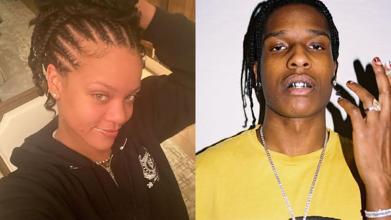 Rihanna e A$AP Rocky estariam começando uma relação amorosa - Reprodução/Instagram