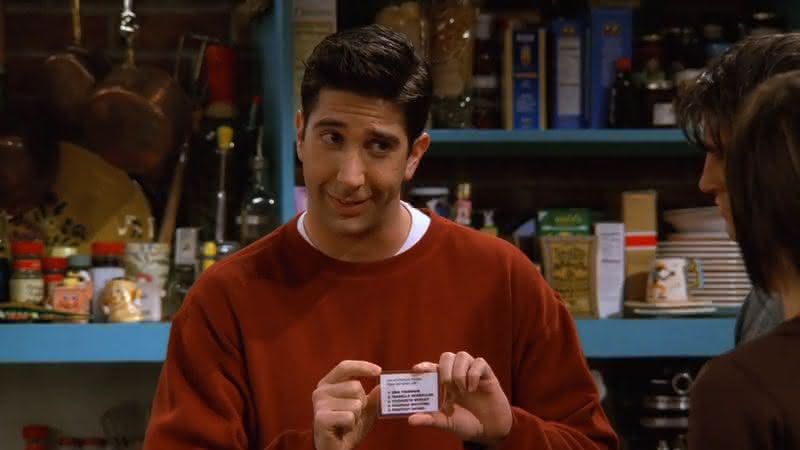 David Schwimmer como Ross Geller em Friends - NBC