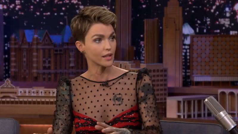 Ruby Rose no The Tonight Show - Reprodução/YouTube