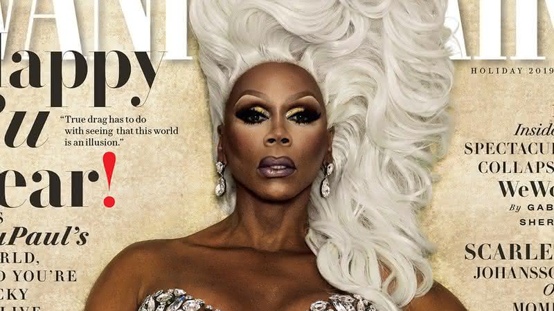 RuPaul na capa da Vanity Fair - Divulgação