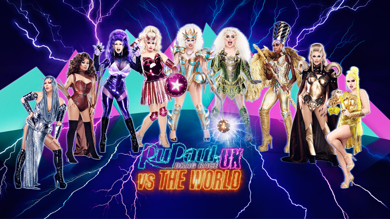 "RuPaul's Drag Race UK vs The World" contará com ex-participantes de toda a franquia "Drag Race" - Divulgação/World of Wonder