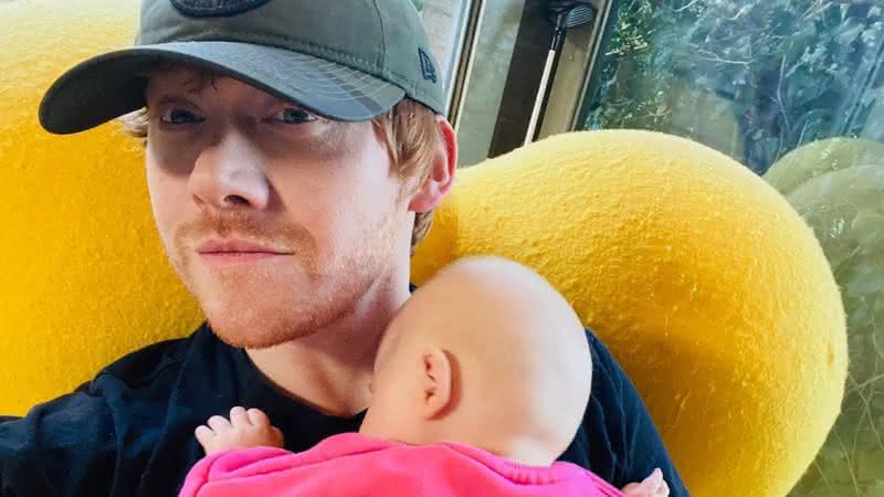 Rupert Grint em sua primeira publicação no Instagram - Reprodução/Instagram