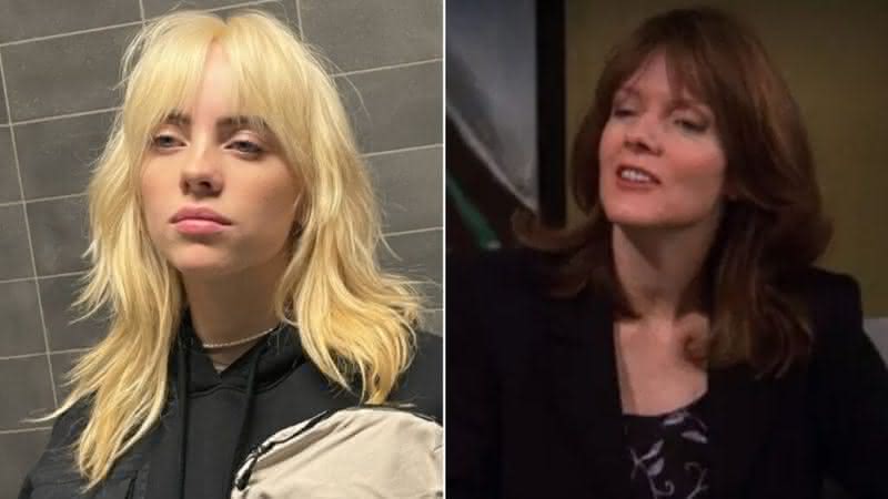 Sabia que Maggie Baird, mãe de Billie Eilish, fez uma participação em "Friends"? - Reprodução/Instagram/Warner Bros. TV