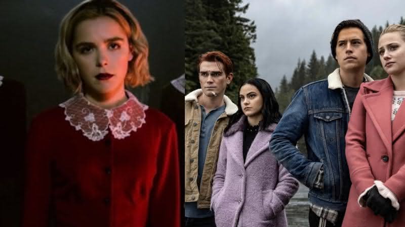 Cena das séries O Mundo Sombrio de Sabrina e Riverdale - Netflix