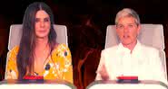 Sandra Bullock em participação do programa de Ellen DeGeneres - Reprodução/YouTube