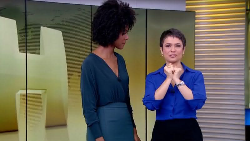 Sandra Annenberg e Maju Coutinho - Divulgação/Globo