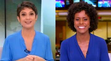 Sandra Annenberg parabeniza Maju Coutinho por atuação no Jornal Hoje: "Ela está brilhante!" - Globoplay