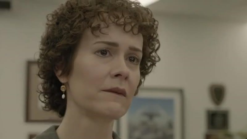 Sarah Paulson como Marcia Clark em The People vs. O.J. Simpson: American Crime Story. Divulgação/FX