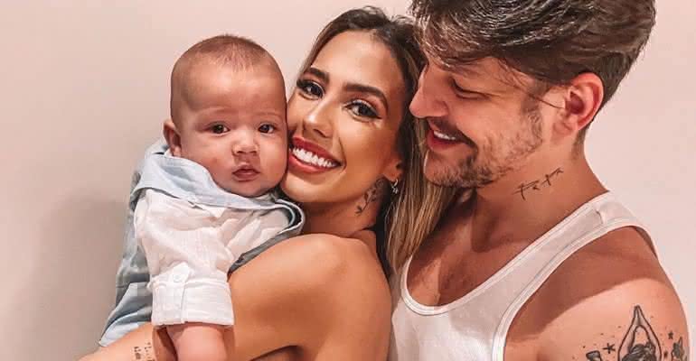 Gabi Brandt e Saulo Poncio se casaram em janeiro de 2019 e têm um filho juntos - Instagram