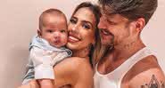 Gabi Brandt e Saulo Poncio estão casados há pouco mais de 1 ano e têm um filho, Davi - Instagram