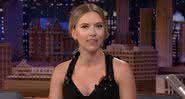 Scarlett Johansson em entrevista a Jimmy Fallon - YouTube/The Tonight Show